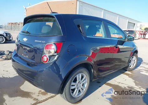 2016 Chevrolet Sonic Lt Auto z USA, uszkodzony, nr VIN 1G1JC6SH3G4166140